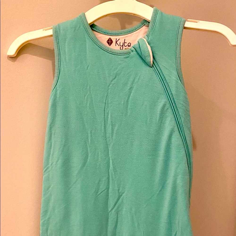 Kyte Baby size 0-6 months sleep sack, Aqua